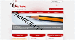 Desktop Screenshot of elm-rose.com